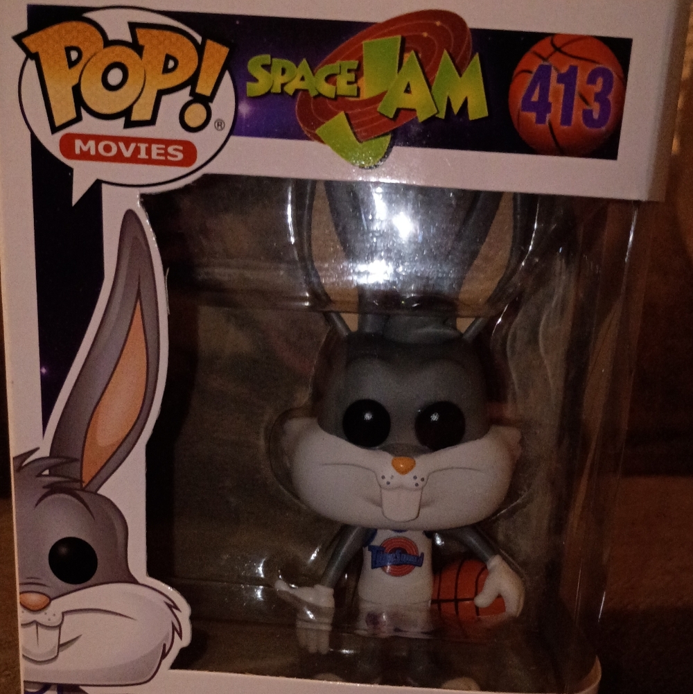 Funko Space Jam Bugs Bunny Vinyl Figure - Gray and White